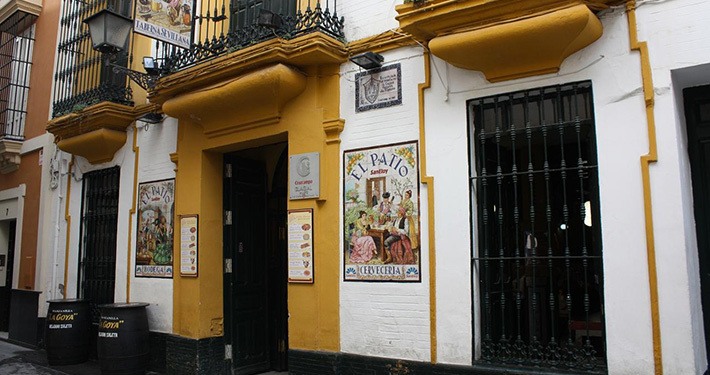 El patio de San Eloy à Séville